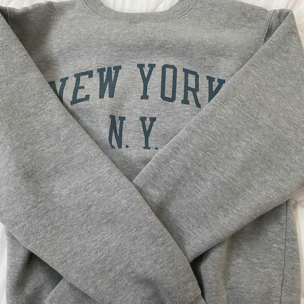 Brandy Melville/ John Galt Gray Ny crewneck